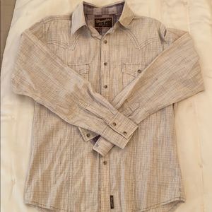 Wrangler button down shirts